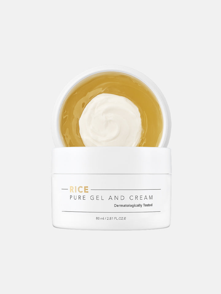 Rice Pure Gel and Cream